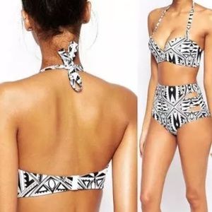 STILL AVAILABLE!** High Waisted Geo Print Bikini